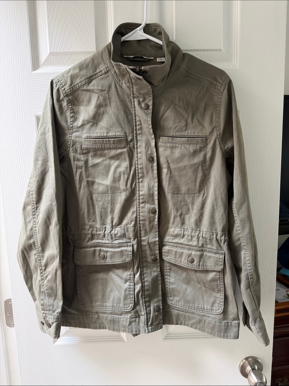 L.L. Bean Women’s Olive Green Utility Jacket Small